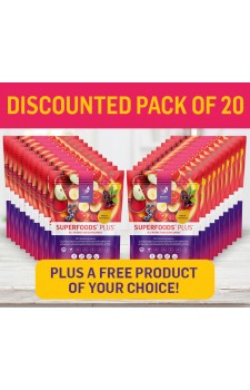 20 x Superfoods Plus MEGA Family Pack + a FREE product of your choice! - Limited time offer!